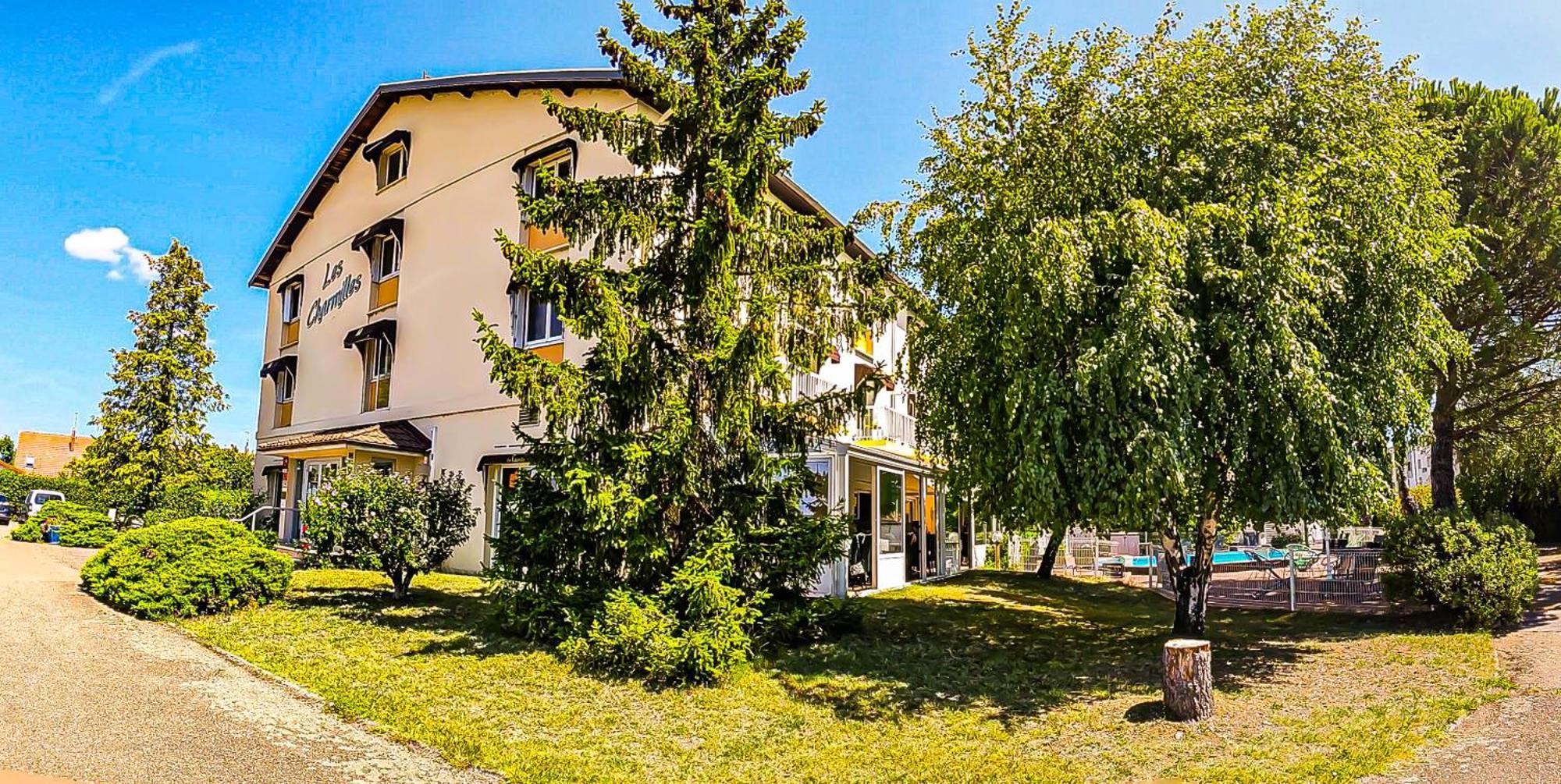 Logis Les Charmilles Chalon-Sur-Saone Sud Hotel Lux Exterior photo